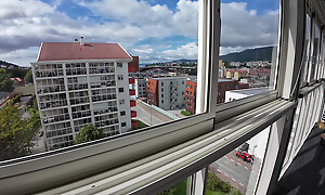 Small Asian Traveler Gets Nordic Dick and Does Rimming