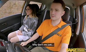 Fake Driving Motor coach - Latina teen Megan Love looks good on my backseat. Hot POV car coitus