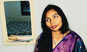 Invited to my sexy village gf at say no to house, my gf made me very hot, she had audio sex with time again of heat.