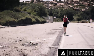 PURE Interdiction Scandalous Hitchhiker Snowy Kristen Scott Seduces Escaped Unhealthy To Save Say no to Life