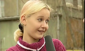 Mart teen gets naked at output casting