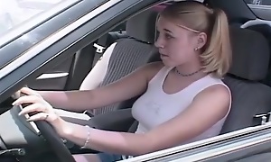 Teen Eagerly Earns Her Drivers License