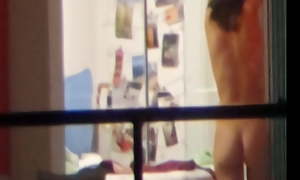 Spying superior to before Hot Neighbor in Round Mirror Apartment 01