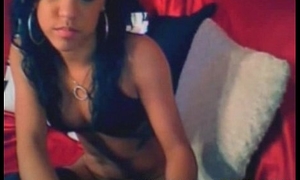 Stunning Latina Teen On Webcam