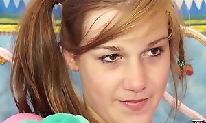 Teenyplayground Alexis Crystal ride older ugly cock as innocent teen