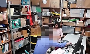 Shoplifter lawful age teenager spunked