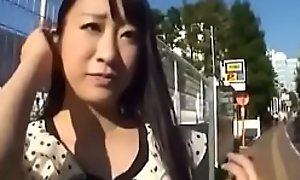 Japanese random teen without prompting to have a passion in hotel