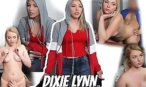 Dixie Lynn Dud away from Peter Callow Case No. 8938942 - Mooring officer strip searches blonde teen in the back office and finds hidden tassel in her pussy. As A punishment, he makes her blow him then fucks her beyond the desk and gives her a cum facial.