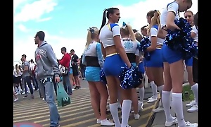 Tight Teen Cheerleader Bootys!