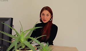 JOI - Your secretary would finish anything almost keep her job.