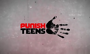 Hot teen gets fucked by burglar