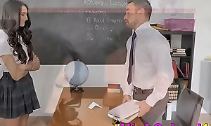 Schoolgirl Passing Notes Nearly Mishmash Fucks Teachers Broad in the beam Cock