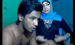 Newly Seconded South Indian Couple prevalent Ultra Hawt Babe Fall on camera Thing (7)