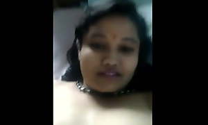 Indian Bhabhi Self-Recording & Playing In Her Hairy Pussy
