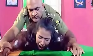 Army office-holder is forcing a sprog to unending sex in his cabinet