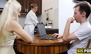 SIS.PORN. Teen agrees to blowjob and be drilled