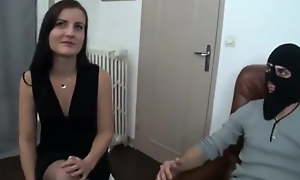 French Anaelle in threesome