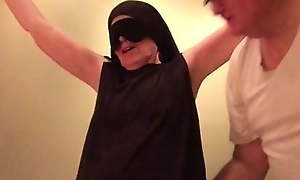 M as a Nun, Stripped, Whipped & Orgasmed 1