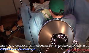 Daisy Ducati’s Gyno Exam By Weaken from Tampa Caught on Hidden Cams