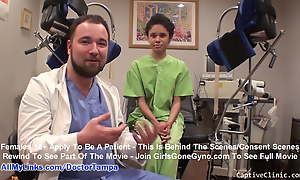 Sandra Chappelle’s Student Gyno Exam By Doctor Wean away from Tampa On Eavesdrop Cam